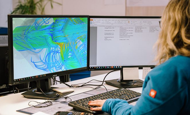 Druckstoßsimulation