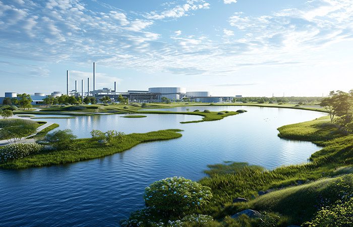 Ingenieurin prüft Nachhaltigkeitsanalyse im Wasserwerk – PfK Ansbach unterstützt Kommunen bei CO₂-, Wasser- und Ressourcenauswertungen für eine zukunftsfähige Wasserversorgung.